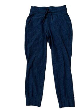 Lululemon Ready to Rulu Jogger Pants Crop Heathered True Navy / Black Size 2